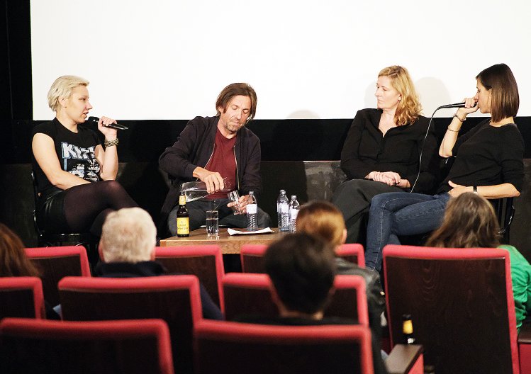 LTAS Kaviar mit Robert Buchschwenter, Elena Tikhonova, Ursula Wolschlager 2019 © DrehbuchFORUM Wien/Marie Jecel